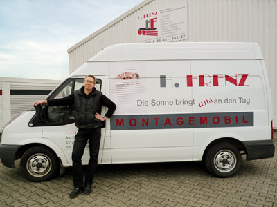 Sonnenschutztechnik H. Frenz · Am Grubebach 17 · 33129 Delbrück
